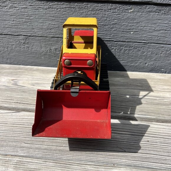 1950s? Nylint Payloader Tractor Shovel No. 3100, Original Paint- Works - Picture 3 of 16